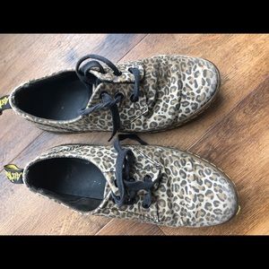 Dr Marten Rare Cheetah Print Sneaker